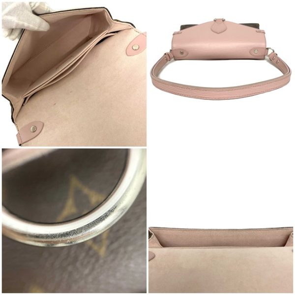 5 Louis Vuitton Saint Michel Pink Brown Rose Ballerina Monogram