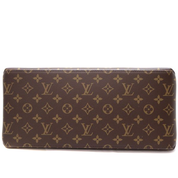 5 Louis Vuitton MM Bag 2 Way Bag Monogram Canvas Brown