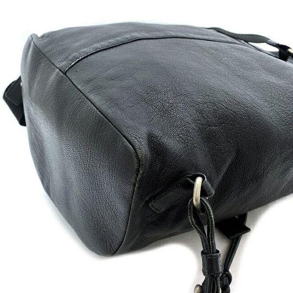 6 Prada Rucksack Backpack Leather Black