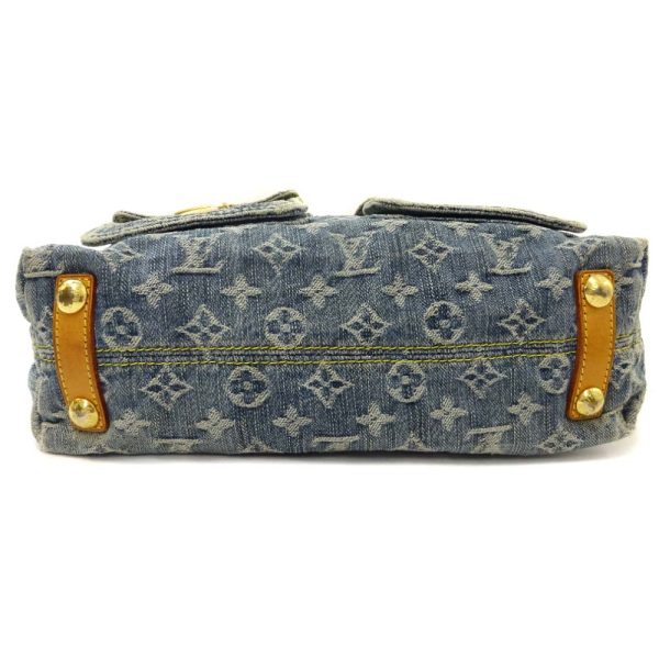 6 Louis Vuitton Baggy PM Monogram Denim Shoulder Bag Blue