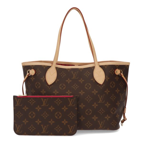 6 Louis Vuitton Neverfull PM Hand Bag Brown Monogram Canvas