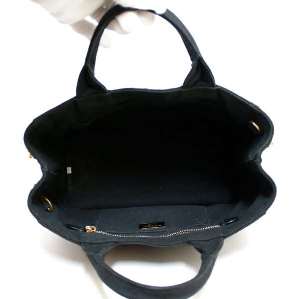 7 Prada Handbag 2 Way Shoulder Bag Black