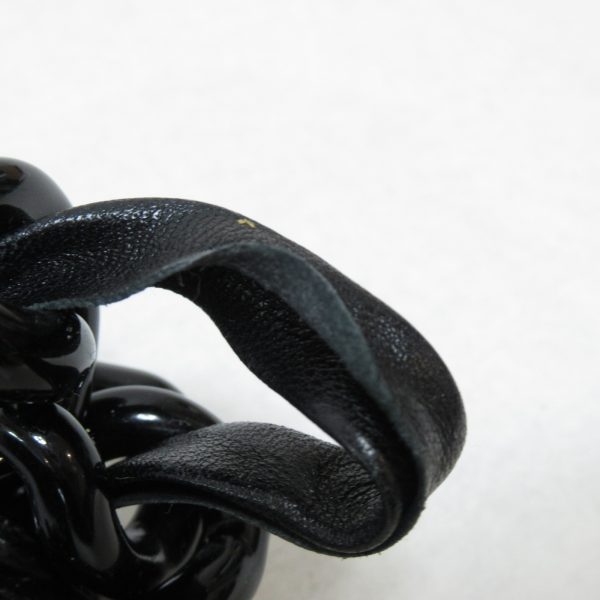 8 Prada Chain Shoulder Bag Nylon Black