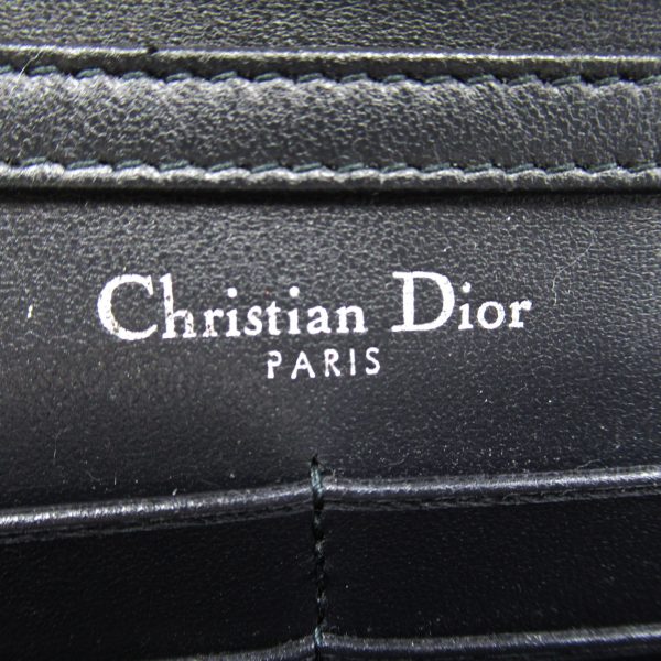 8 Dior Shoulder Bag Leather Silver