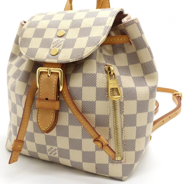 9 Louis Vuitton Damier Azur Sperone BB Mini Rucksack Backpack