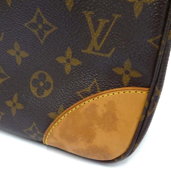 9 Louis Vuitton Boulogne 30 Monogram Shoulder Bag Brown