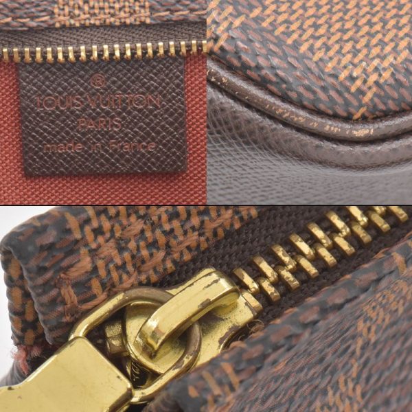 c240400042733 4 Louis Vuitton Truth Makeup Damier Ebene Cosmetic Pouch Mini Handbag