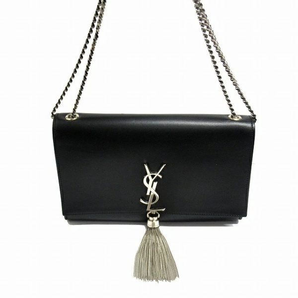 download 5 Saint Laurent Paris Kate Chain Shoulder Bag Calf Leather Bag