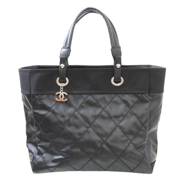 kz200919vxc01 1 Chanel Paris Biarritz Tote Bag GM Black