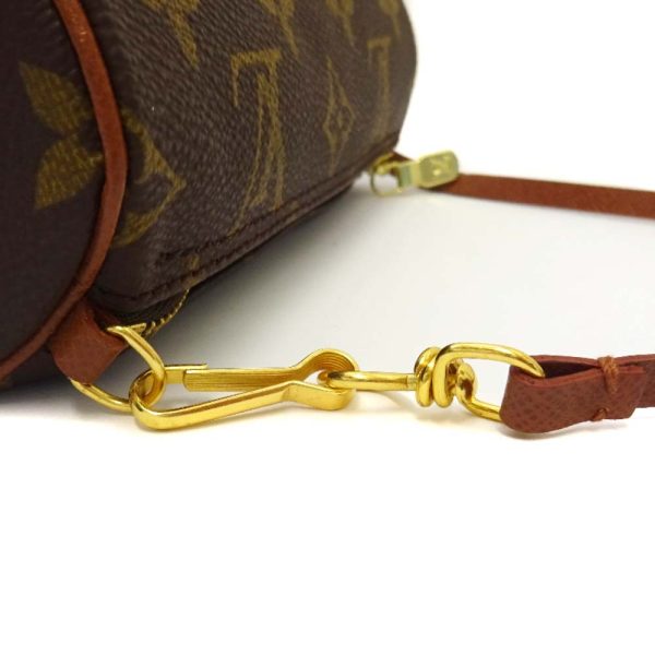 nb 04098 9 Louis Vuitton Papillon Attached Pouch Monogram