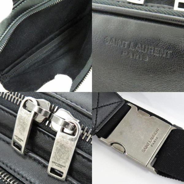 ueda shopping n2203 04 300376sh 7 Saint Laurent Body Bag Leather Waist Pouch Cross Body