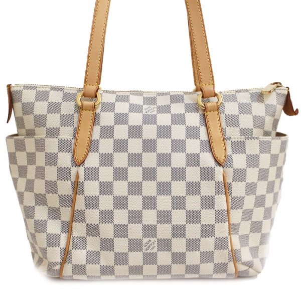 vv 11050 2 Louis Vuitton Totally PM Damier Azur Tote Bag Damier Azur Canvas