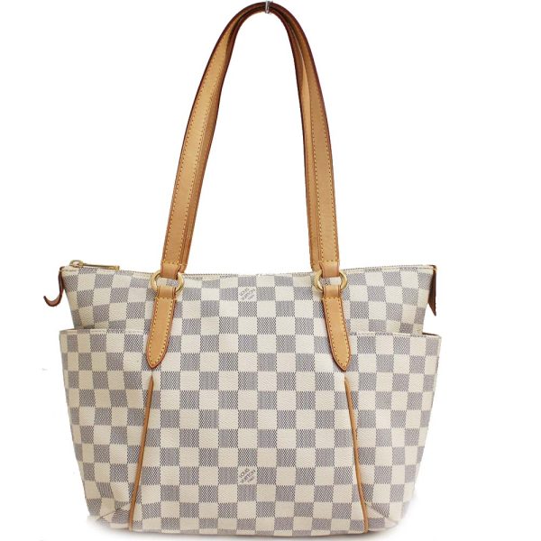 vv 11050 20 Louis Vuitton Totally PM Damier Azur Tote Bag Damier Azur Canvas