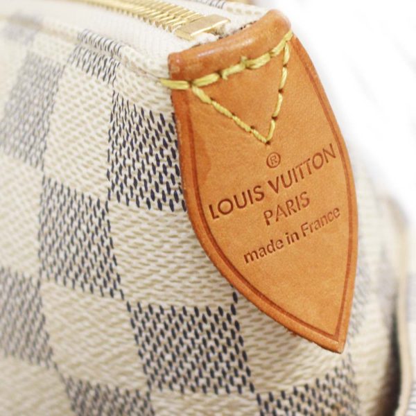 vv 11050 9 Louis Vuitton Totally PM Damier Azur Tote Bag Damier Azur Canvas