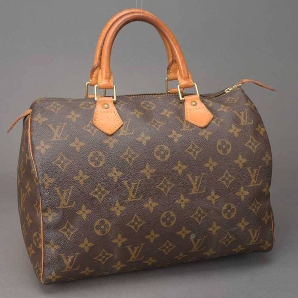 040511 606 2 Louis Vuitton Speedy Monogram Leather LV Handbag