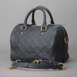 040818 07 0 Louis Vuitton On The Go PM Shoulder Bag Monogram Emplant Black