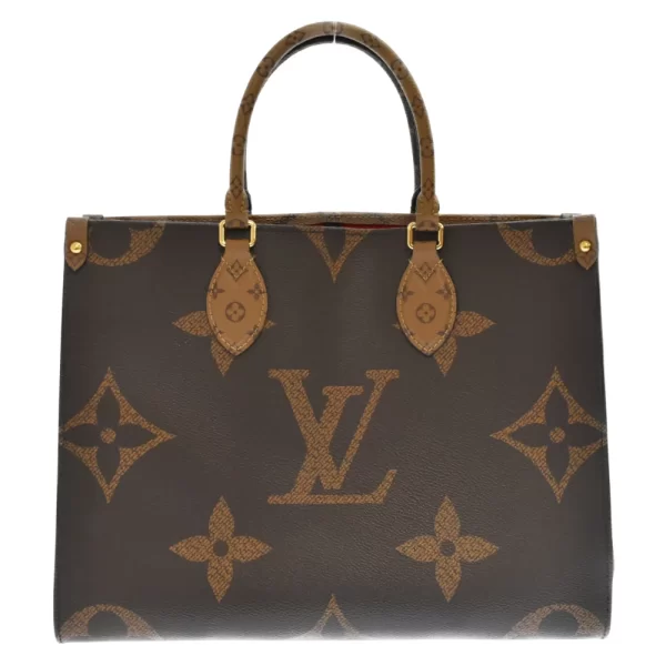 1 Louis Vuitton OntheGo MM Monogram Reverse Handbag