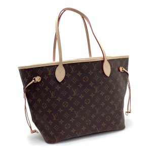 1 Louis Vuitton Damier Verona MM Brown Ebene Damier Canvas Tote Bag