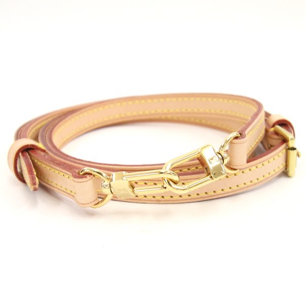 1 Louis Vuitton Shoulder Strap Adjustable Natural Tanned Leather