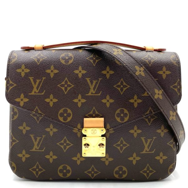 1 Louis Vuitton 2way Monogram Pochette Metis MM Handbag