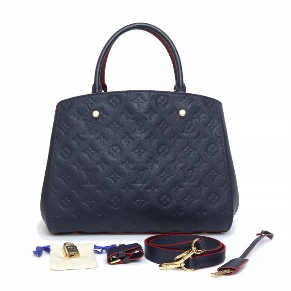 1 Louis Vuitton Montaigne MM 2way Handbag Shoulder Bag Monogram