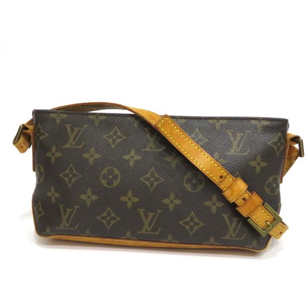 1 Louis Vuitton Monogram Trotter Shoulder Bag B Rank Crossbody