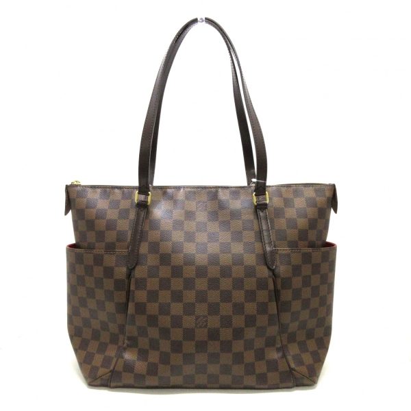 1 Louis Vuitton Totally MM Shoulder Bag Ebene Damier Canvas