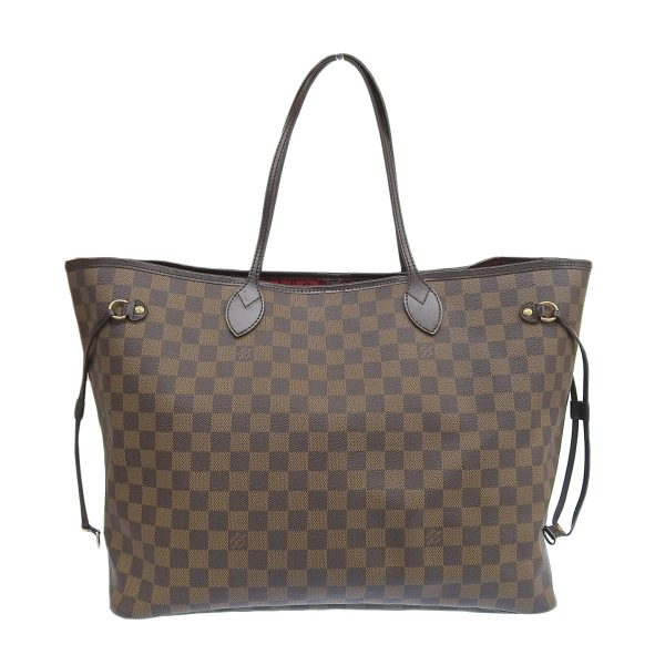 1 Louis Vuitton Neverfull GM Tote Bag Damier Ebene