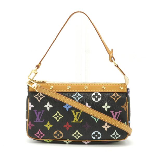 1 Louis Vuitton Monogram Multicolor Accessoire Accessory Pouch 2way Shoulder Bag