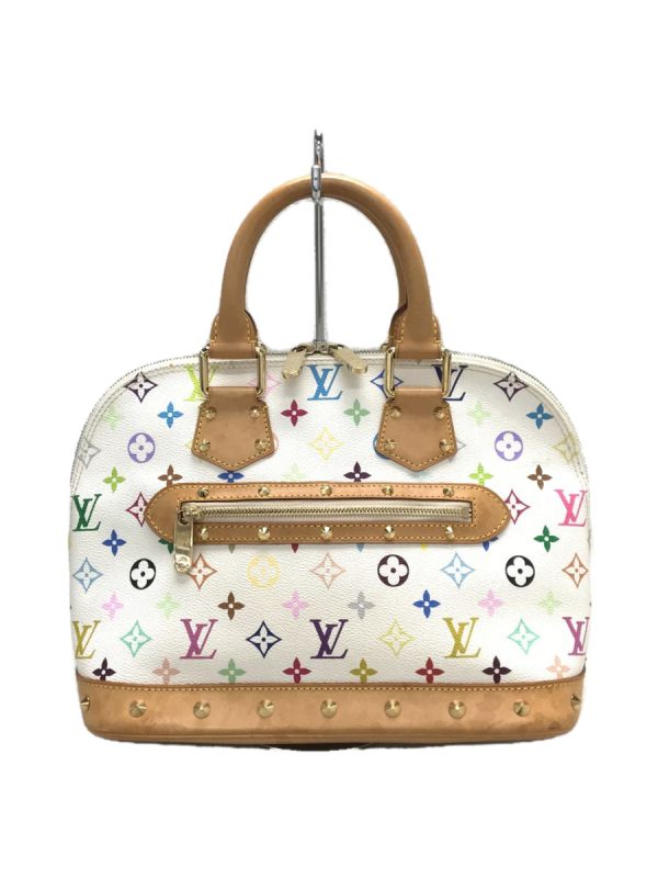 1 Louis Vuitton Alma Monogram Hand Bag Leather Multicolor