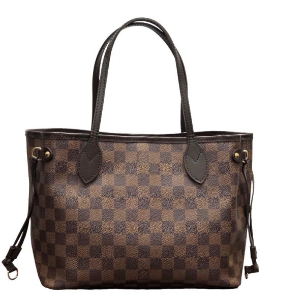 1 Louis Vuitton Neverfull PM Damier Tote Bag