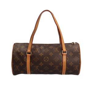 1 GUCCI Mini Top Handle Bag GG Canvas Leather 2way Handbag Shoulder Bag Beige Black