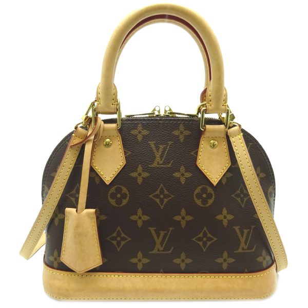 1 Louis Vuitton Alma BB Handbag Monogram Brown