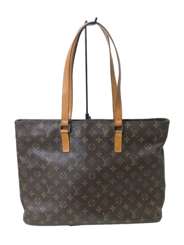 1 Louis Vuitton Luko Monogram Hand Bag Brown PVC