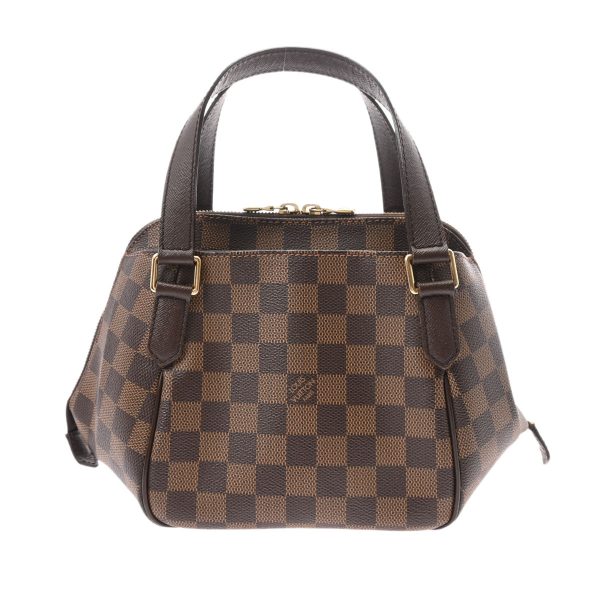 1 Louis Vuitton Damier Belem PM Handbag Brown