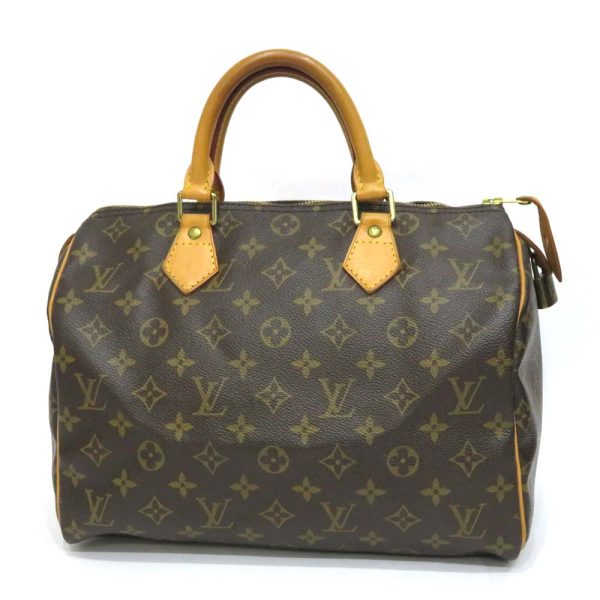 1 Louis Vuitton Bag Speedy 30 Monogram AB Rank Hand Brown