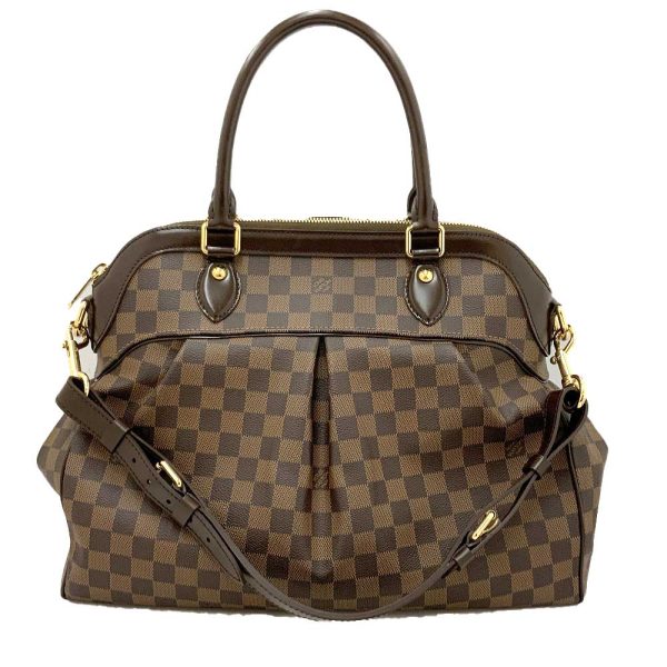 1 Louis Vuitton Handbag Damier Ebene Trevi GM 2way Shoulder Bag