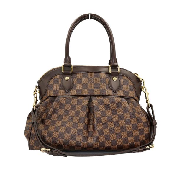 1 Louis Vuitton Trevi PM Damier Brown Handbag