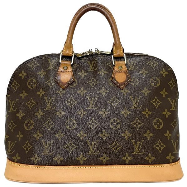 1 Louis Vuitton Handbag Alma PM Brown Monogram