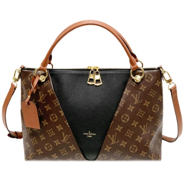 1 Louis Vuitton Monogram V Tote MM 2way Shoulder Bag