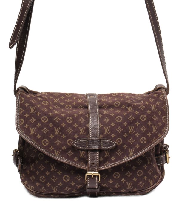 1 Louis Vuitton Shoulder Bag Crossbody Saumur 30 Monogram