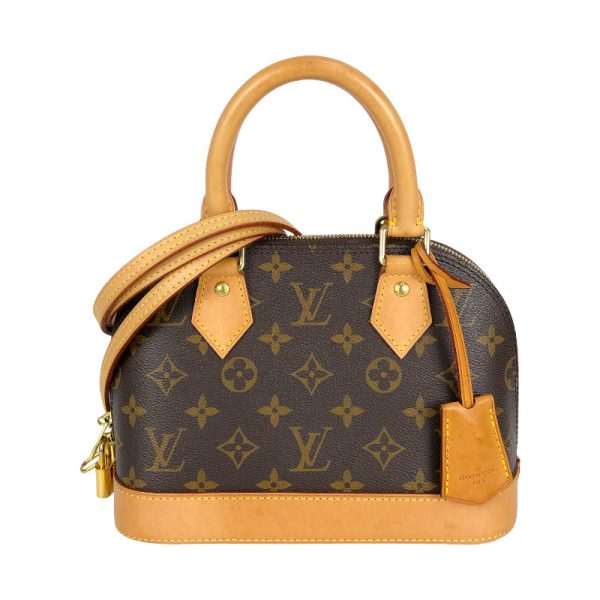 1 Louis Vuitton Alma BB Monogram Handbag