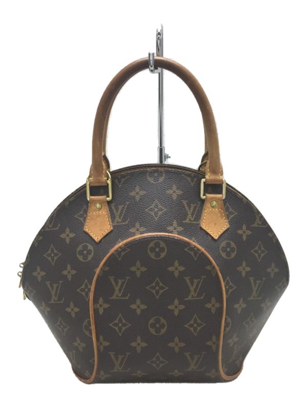 1 Louis Vuitton Ellipse PM Hand Bag Monogram Canvas PVC Brown