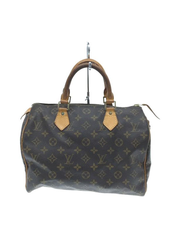 1 Louis Vuitton Speedy 30 Hand Bag Monogram PVC Brown