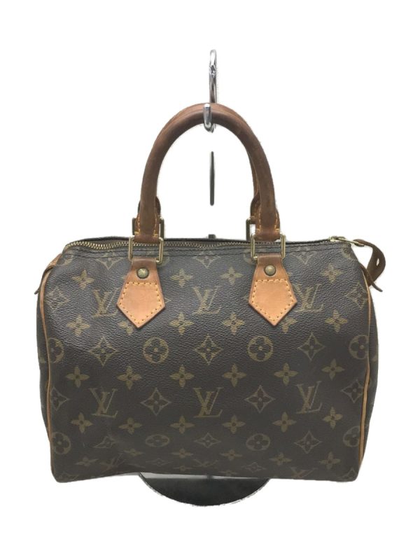 1 Louis Vuitton Speedy 25 Hand Bag Monogram PVC Brown