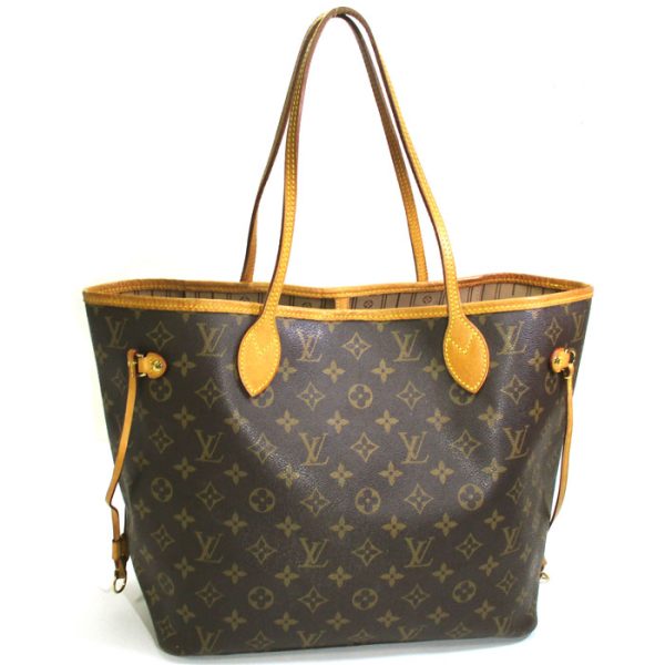 1 Louis Vuitton Neverfull MM Tote Bag Monogram