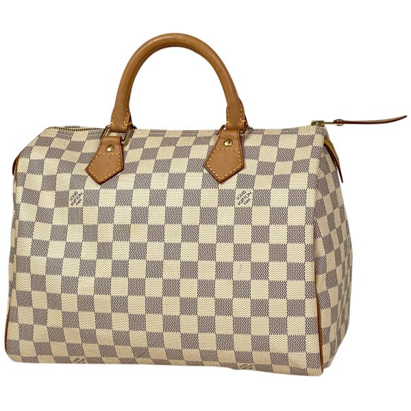 1 Louis Vuitton Speedy 30 Handbag Damier Azur