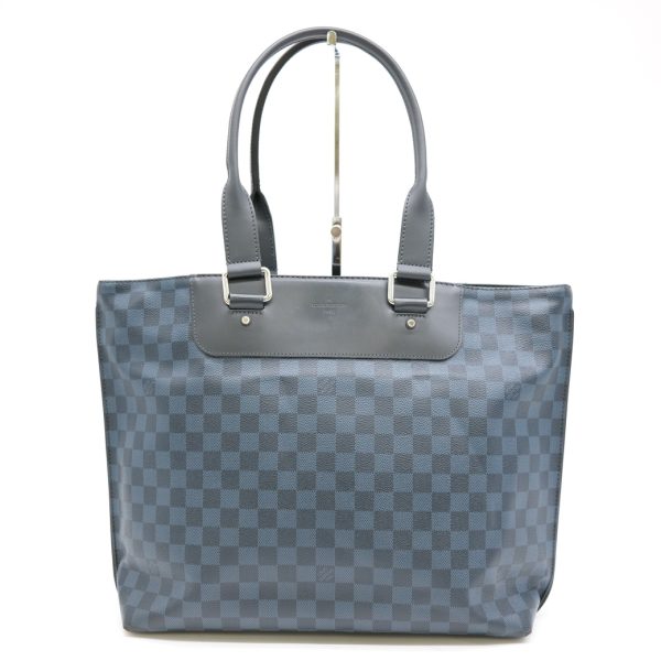 1 Louis Vuitton Cover Voyage Damier Cobalt Business Bag Tote Bag