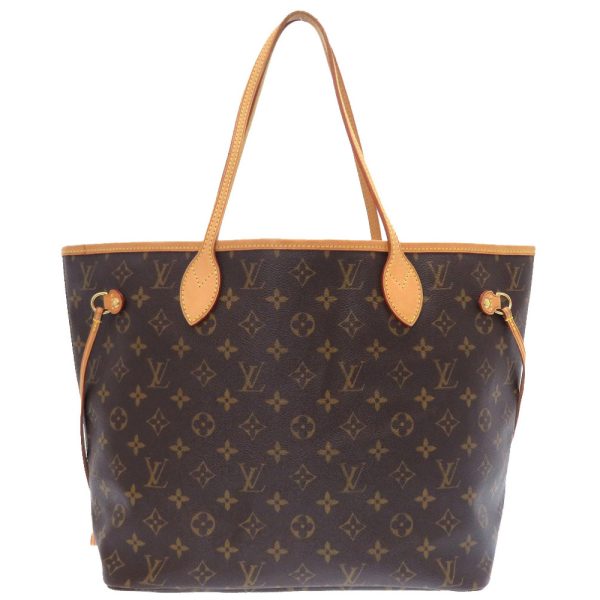 1 Louis Vuitton Monogram Neverfull MM Tote Bag