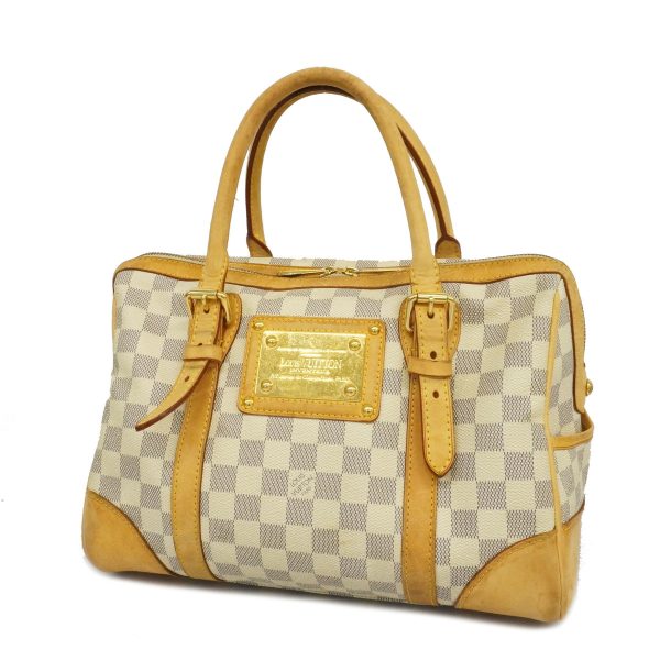 1 Louis Vuitton Handbag Damier Azur Berkeley